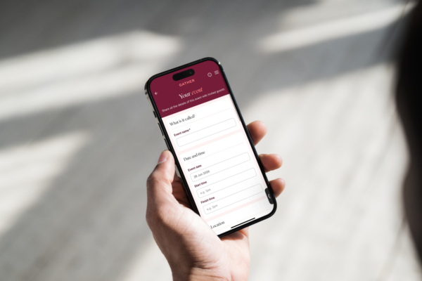 Home 57 Introducing Gather: Wedding RSVPs Made Beautifully Simple