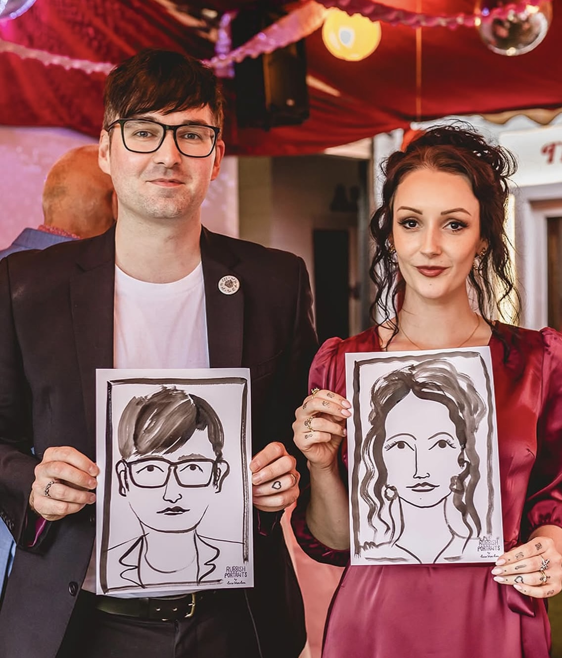 Rubbish Portraits, by Lucie Sheridan