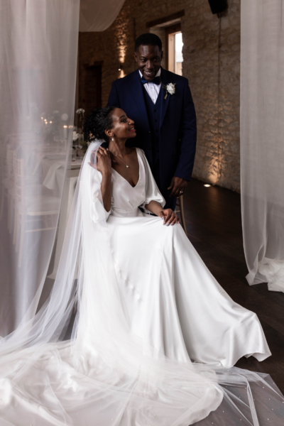 Winter Wedding Inspiration with Modern Styling, All White Florals & Sustainable Bridal Fashion